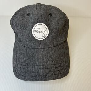 Pinehurst Golf Ladies Baseball Hat Adjustable Heathered Grey Pukka Brand